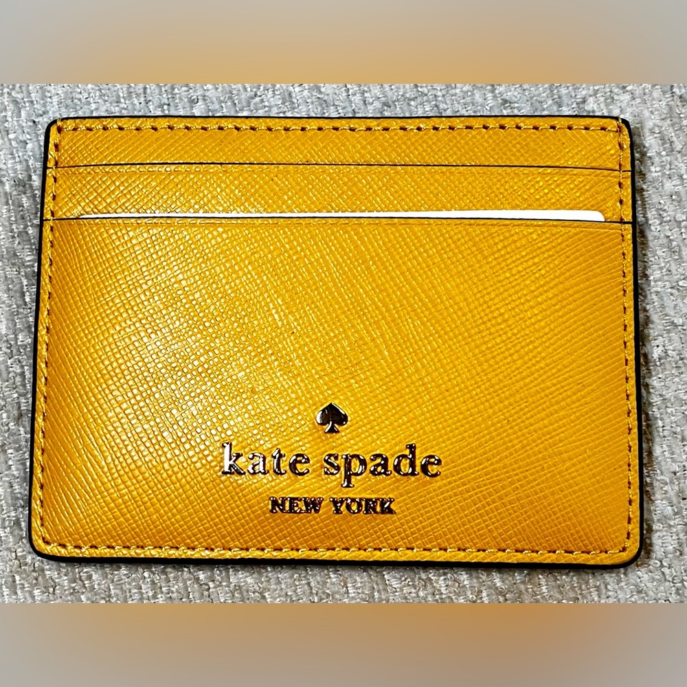 NWT Kate Spade Madison Small Saffiano Leather Cardholder
